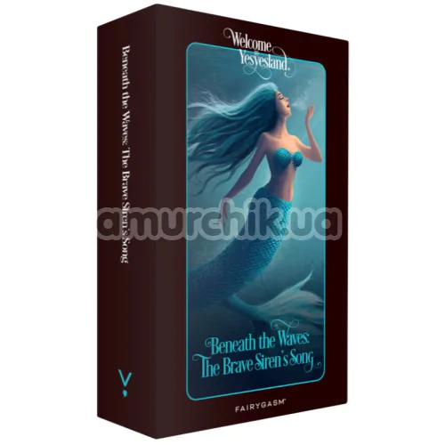Универсальный вибромассажер FairyGasm Welcome To YesYesLand - Beneath The Waves: The Brave Siren's Song, зеленый