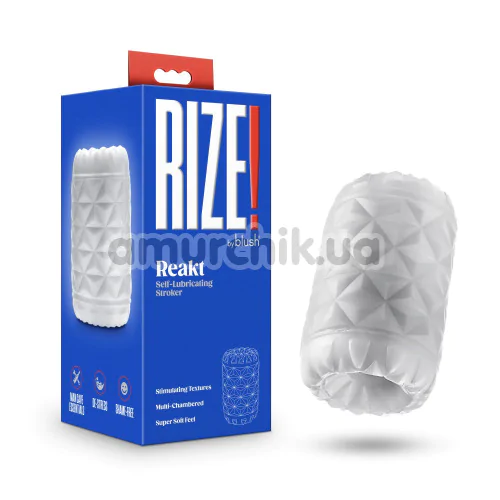 Мастурбатор Rize! Reakt, белый