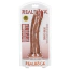 Фалоімітатор Realrock Curved Dildo 8, коричневий - Фото №7