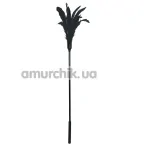 Пёрышко для ласк Sportsheets Starburst Feather Body Tickler, чёрное - Фото №1