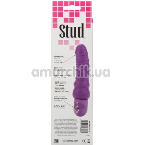 Вибратор Power Stud Curvy, фиолетовый