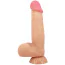Фаллоимитатор Sliding Skin Bendable 8.5, телесный - Фото №1