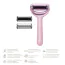 Масажер-ролер для обличчя та тіла з мікроголками Geske MicroNeedle Face & Body Roller 8 in 1, світло-рожевий - Фото №5