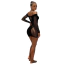 Платье Star Night Erotic Dream Mini Dress, черное - Фото №10