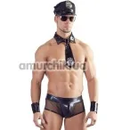 Костюм поліцейського Svenjoyment Underwear Police Officer Costume Black - Фото №1
