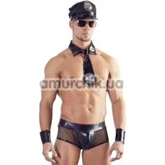 Костюм полицейского Svenjoyment Underwear Police Officer Costume Black - Фото №1