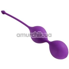 Вагінальні кульки Alive U-Tone Balls, фіолетові - Фото №1