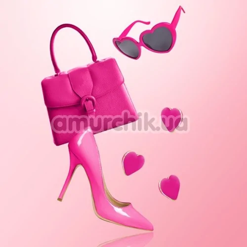 Клиторальный вибратор Rianne S Heart Vibe, розовый