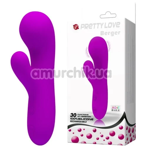 Вибратор Pretty Love Berger, фиолетовый
