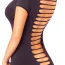 Сукня Seamless Shred Back Dress, чорна - Фото №4