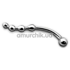 Анальный стимулятор Metal Worx Curve - Фото №1