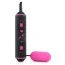 Виброяйцо Tantric Chakra Massager, черно-розовое - Фото №1