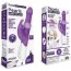 Вибратор Beads Rabbit Vibrator With Rotating Shaft, фиолетовый - Фото №8