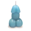 Свічка Edens Candle Vanilla Scented Penis, блакитна - Фото №1