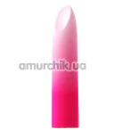 Клиторальный вибратор Party Color Toys Lippy, розово-белый - Фото №1