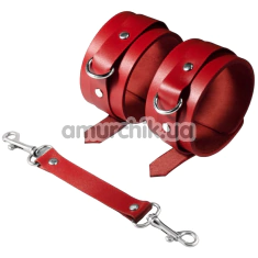 Поножи Feral Feelings Ankle Restraints, красные - Фото №1