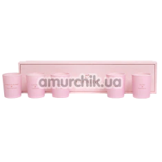 Набір масажних свічок HighOnLove Mini Massage Candles Collection, 5 х 35 г - Фото №1