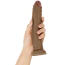 Фаллоимитатор Shaft Always Up Model J Size 9.5, коричневый - Фото №4