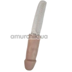 Гребінець у вигляді пеніса Diverty Sex Penis Comb, тілесна - Фото №1