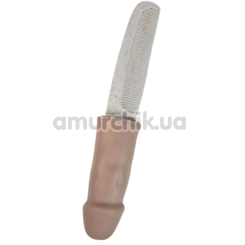Гребінець у вигляді пеніса Diverty Sex Penis Comb, тілесна