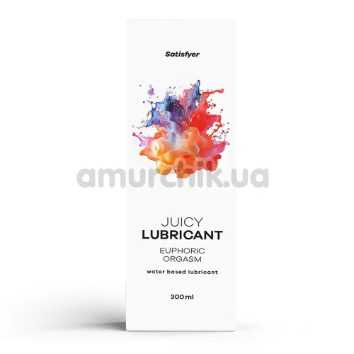 Лубрикант с согревающим и охлаждающим эффектом Satisfyer Juicy Lubricant Euphoric Orgasm, 300 мл