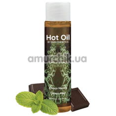 Масажна олія із зігріваючим ефектом Hot Oil By Nuei Cosmetics Choco Mint - шоколад і м'ята, 100 мл - Фото №1