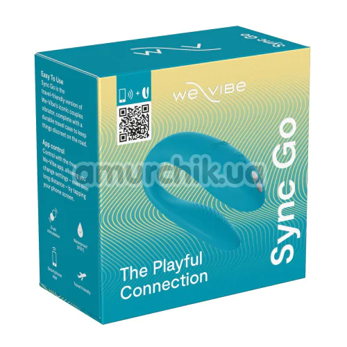 Вібратор We-Vibe Sync Go (ві вайб сінк гоу бірюзовий)