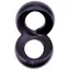 Эрекционное кольцо Get Lock Duo Cock 8 Ball Ring, черное - Фото №2