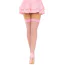 Панчохи Leg Avenue Joy Fishnet Thigh High Stockings, світло-рожеві - Фото №4