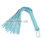 Флоггер Liebe Seele Siren's Cove Lamb Leather Flogger With Velvet Lining, голубой - Фото №1