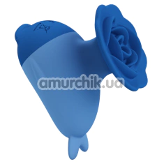 Клиторальный вибратор Pretty Love Dolphin, синий - Фото №1