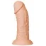 Фаллоимитатор Realistic Curved Dildo 9.5, телесный - Фото №1