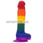 Фаллоимитатор Colourful Love Colourful Dildo 7, радужный - Фото №1