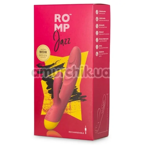 Вибратор Romp Jazz, красный