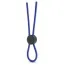 Эрекционное кольцо Stay Hard Silicone Loop Cock Ring, синее - Фото №1