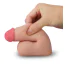 Фаллоимитатор для FTM Skinlike Soft Dong Limpy Cock 5, телесный - Фото №4