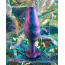 Анальна пробка Anal Adventures Matrix Bumped Bling Plug, фіолетова - Фото №6