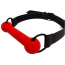 Кляп DS Fetish Mouth Silicone Gag, чорно-червоний - Фото №2