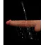 Фалоімітатор Sliding-Skin Dual Layer Dong King Sized 13.5, світло-коричневий - Фото №16