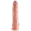 Фалоімітатор King Cock With Balls, 25.4 см, тілесний - Фото №2