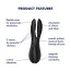 Клиторальный вибратор Satisfyer Threesome 2, черный - Фото №11
