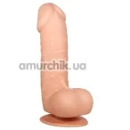 Фалоімітатор Masterpiece Natural Dildos 21 см, тілесний - Фото №1