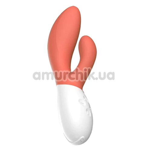 Вібратор Lelo Ina 3 Coral (Лело Іна 3), помаранчевий