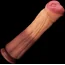 Фаллоимитатор Dual-Layered Silicone Nature Cock LV411016, телесный - Фото №6