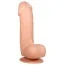 Фалоімітатор Masterpiece Natural Dildos 21 см, тілесний - Фото №1