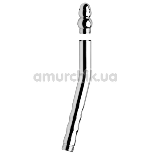 Інтимний душ Clean Stream Angled Enema Nozzle, срібний