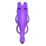 Эрекционное кольцо со стимулятором простаты Fantasy C-Ringz Ass-Gasm Vibrating Rabbit, фиолетовое - Фото №3