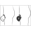 Пояс вірності Black Velvets Cock & Ball Cage, чорний - Фото №11