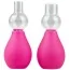 Вакуумні стимулятори для сосків Nipple Pump Set, рожеві - Фото №1
