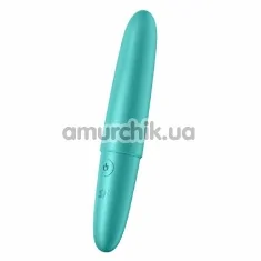 Кліторальний вібратор Satisfyer Ultra Power Bullet 6, бірюзовий - Фото №1